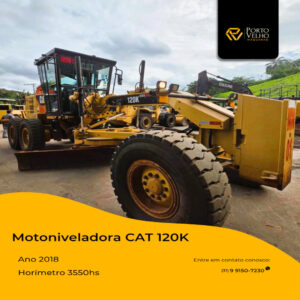 Motoniveladora Caterpillar 120K
