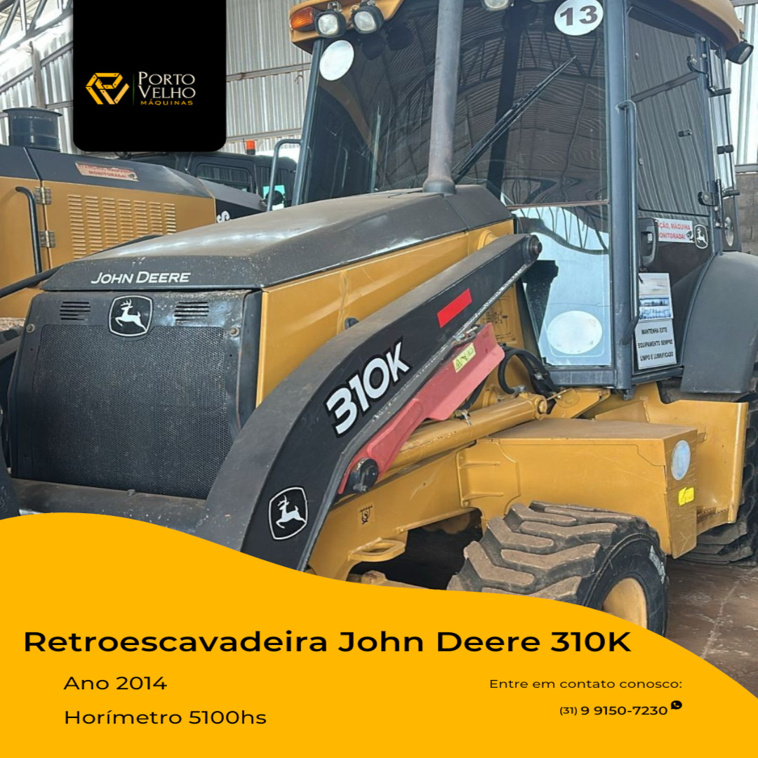 Retroescavadeira John Deere 310K