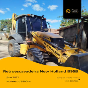Retroescavadeira New Holland B95B