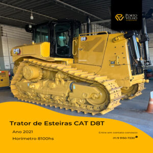 Trator de esteiras CAT D8T