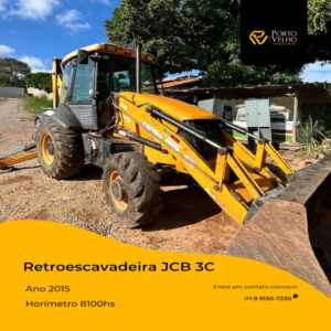 Retroescavadeira JCB 3C