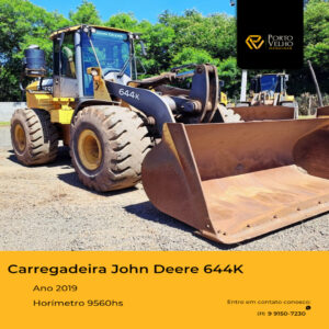 Carregadeira John Deere 644K