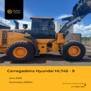 Carregadeira Hyundai HL745-9