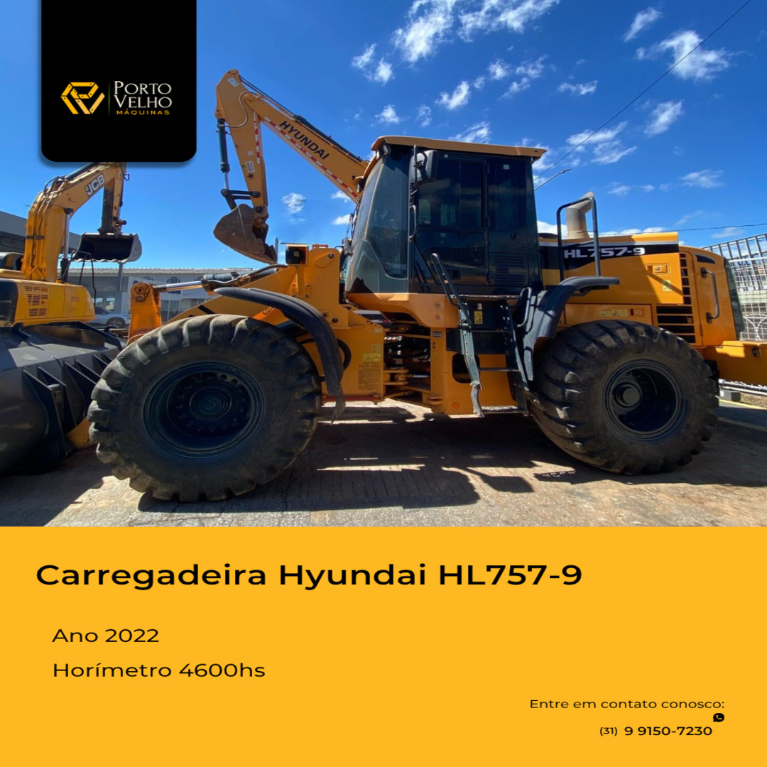 Carregadeira Hyundai HL 757-9
