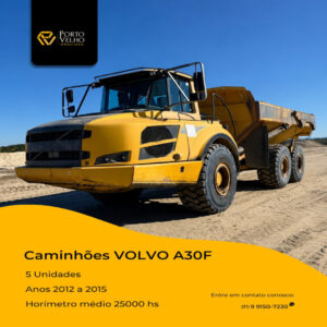 Caminhão Articulado Volvo A30F