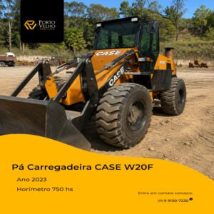 Pá Carregadeira CASE W20F