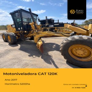 Motoniveladora Caterpillar 120K